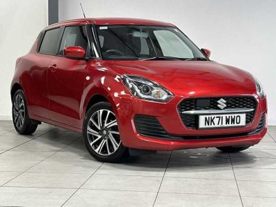 Suzuki Swift 1.2 Sz-L Dualjet Mhev Hatchback Hybrid Burning Red Metallic at Suzuki UCL Milton Keynes