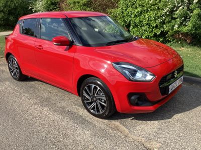 Suzuki Swift 1.2 Dualjet 83 12V Hybrid SZ5 5dr Auto Hatchback Petrol Red at Suzuki UCL Milton Keynes