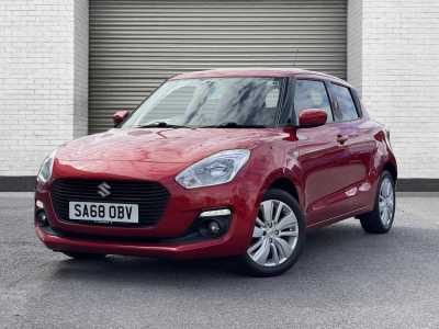 Suzuki Swift 1.0 Boosterjet SZ-T 5dr Hatchback Petrol Burning Red Pearl at Suzuki UCL Milton Keynes