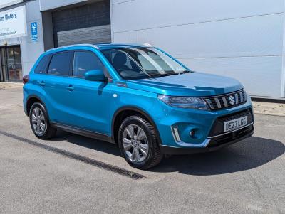 Suzuki Vitara 1.4 Boosterjet 48V Hybrid SZ-T 5dr Hatchback Petrol TURQUOISE at Suzuki UCL Milton Keynes