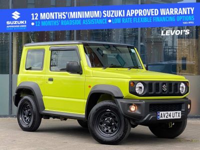 Suzuki Jimny 1.5 ALLGRIP Commercial 4WD Four Wheel Drive Petrol Yellow at Suzuki UCL Milton Keynes