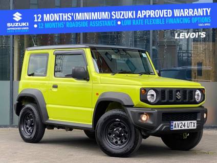 Suzuki Jimny 1.5 ALLGRIP Commercial 4WD Four Wheel Drive Petrol Yellow
