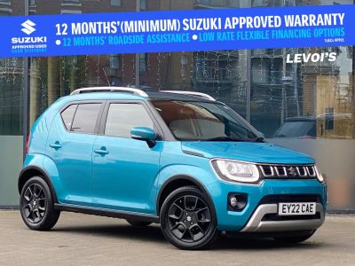 Suzuki Ignis 1.2 Dualjet 12V Hybrid SZ5 5dr CVT Hatchback Petrol Blue at Suzuki UCL Milton Keynes