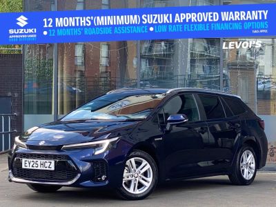 Suzuki Swace 1.8 Hybrid Ultra 5dr CVT Estate Petrol / Electric Hybrid Dark Blue Mica Metallic at Suzuki UCL Milton Keynes
