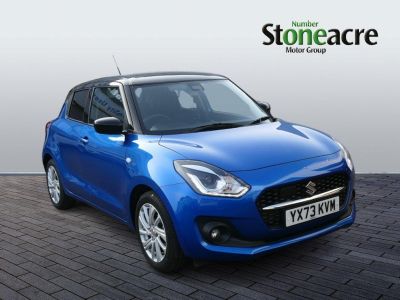 Suzuki Swift 1.2 Dualjet 83 12V Hybrid SZ-T 5dr Auto Hatchback Hybrid Blue at Suzuki UCL Milton Keynes