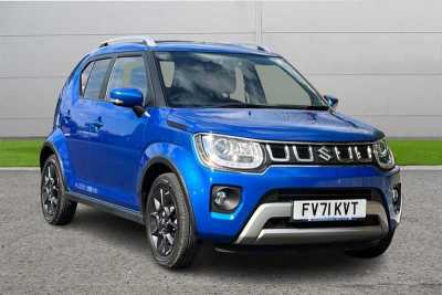 Suzuki Ignis 1.2 DUALJET 12V HYBRID SZ5 5DR CVT Hatchback Petrol Blue at Suzuki UCL Milton Keynes