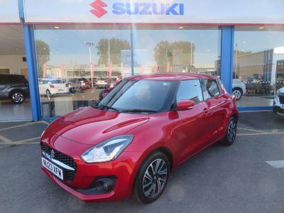 Suzuki Swift 1.2 Dualjet 83 12V Hybrid SZ5 5dr Auto Hatchback Petrol Red at Suzuki UCL Milton Keynes