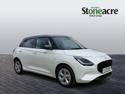 Suzuki Swift 1.2 MHEV Motion Euro 6 (s/s) 5dr Hatchback Hybrid White at Suzuki UCL Milton Keynes