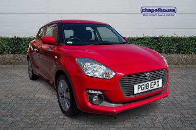 Suzuki Swift 1.0 Boosterjet SZ-T 5dr Hatchback Petrol Red at Suzuki UCL Milton Keynes