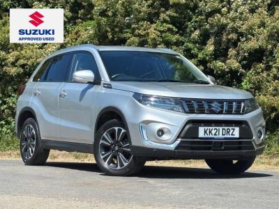Suzuki Vitara 1.4 Boosterjet 48V Hybrid SZ5 5dr Hatchback Petrol SILVER at Suzuki UCL Milton Keynes