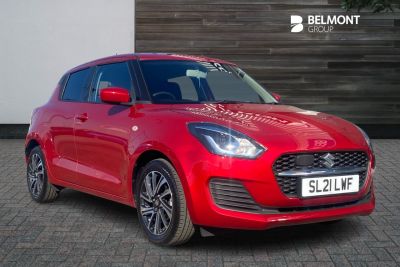 Suzuki Swift 1.2 Dualjet 83 12V Hybrid SZ-L 5dr Hatchback Petrol Red at Suzuki UCL Milton Keynes