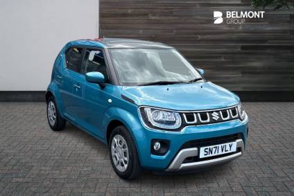 Suzuki Ignis 1.2 Dualjet 12V Hybrid SZ3 5dr Hatchback Petrol Blue