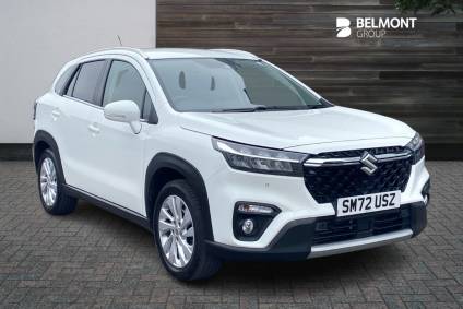 Suzuki S-Cross 1.4 Boosterjet 48V Hybrid Motion 5dr Hatchback Petrol White