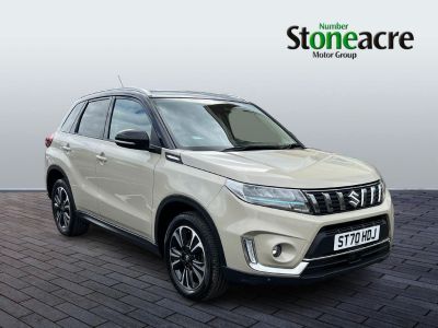 Suzuki Vitara 1.4 Boosterjet 48V Hybrid SZ5 ALLGRIP 5dr Hatchback Hybrid Beige at Suzuki UCL Milton Keynes