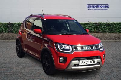 Suzuki Ignis 1.2 Dualjet 12V Hybrid SZ-T 5dr SUV Petrol Red at Suzuki UCL Milton Keynes