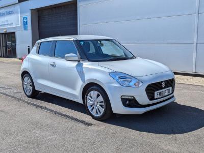 Suzuki Swift 1.0 Boosterjet SZ-T 5dr Hatchback Petrol WHITE at Suzuki UCL Milton Keynes