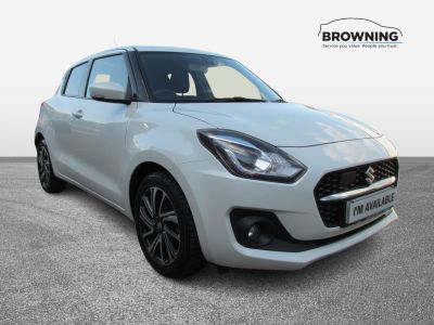 Suzuki Swift 1.2 Dualjet 83 12V Hybrid SZ5 5dr Hatchback Petrol White at Suzuki UCL Milton Keynes