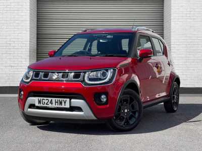 Suzuki Ignis 1.2 Dualjet 12V Hybrid SZ5 ALLGRIP 5dr Hatchback Hybrid Burning Red Pearl Metallic at Suzuki UCL Milton Keynes