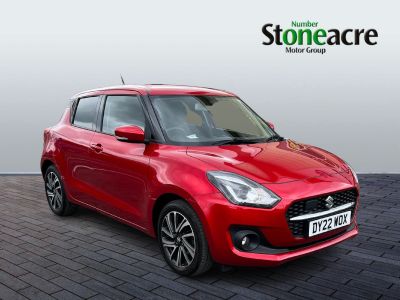 Suzuki Swift 1.2 Dualjet 83 12V Hybrid SZ5 5dr Hatchback Hybrid Red at Suzuki UCL Milton Keynes