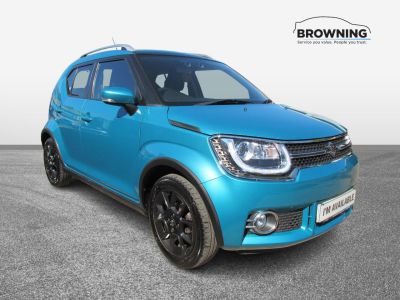 Suzuki Ignis 1.2 Dualjet SHVS SZ5 ALLGRIP 5dr Hatchback Petrol Blue/black at Suzuki UCL Milton Keynes