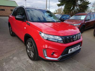 Suzuki Vitara 1.4 Boosterjet 48V Hybrid SZ-T 5dr Hatchback Petrol RED at Suzuki UCL Milton Keynes