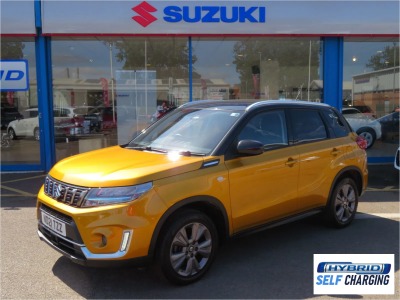 Suzuki Vitara 1.4 Boosterjet 48V Hybrid SZ-T 5dr Auto Estate Petrol Yellow at Suzuki UCL Milton Keynes
