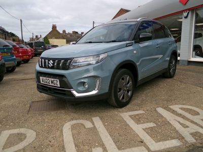 Suzuki Vitara 1.5 Hybrid SZ-T 5dr AGS Hatchback Petrol / Electric Hybrid Blue at Suzuki UCL Milton Keynes