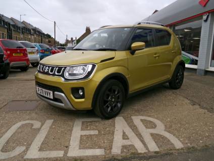 Suzuki Ignis 1.2 Dualjet 12V Hybrid SZ5 5dr CVT Hatchback Petrol Yellow