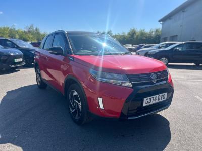Suzuki Vitara 1.5 Hybrid Ultra 5dr AGS Hatchback Petrol/Electric Hybrid RED at Suzuki UCL Milton Keynes
