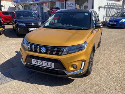 Suzuki Vitara 1.5 Hybrid SZ5 ALLGRIP 5dr AGS Estate Petrol / Electric Hybrid Yellow at Suzuki UCL Milton Keynes