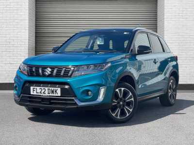 Suzuki Vitara 1.4 Boosterjet 48V Hybrid SZ5 ALLGRIP 5dr SUV Hybrid Atlantis Turquoise Pearl / Black Roof at Suzuki UCL Milton Keynes
