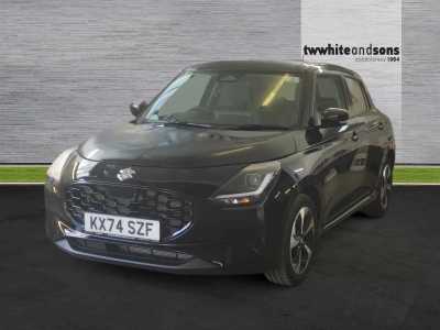 Suzuki Swift 1.2 Ultra Mhev Cvt Hatchback Petrol Super Black Pearl at Suzuki UCL Milton Keynes