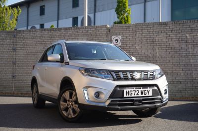 Suzuki Vitara 1.4 Boosterjet 48V Hybrid SZ-T Hatchback Petrol SILVER at Suzuki UCL Milton Keynes