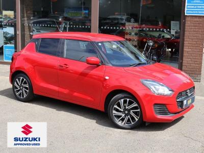 Suzuki Swift 1.2 Dualjet 83 12V Hybrid SZ-L 5dr Hatchback Petrol RED at Suzuki UCL Milton Keynes
