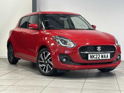 Suzuki Swift 1.2 Sz5 Dualjet Mhev Hatchback Hybrid Fervent Red at Suzuki UCL Milton Keynes