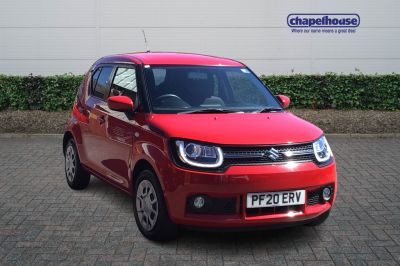 Suzuki Ignis 1.2 Dualjet SHVS SZ3 5dr SUV Petrol Red at Suzuki UCL Milton Keynes