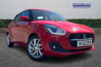 Suzuki Swift 1.2 Dualjet 83 12V Hybrid SZ-T 5dr Auto Hatchback Petrol Red at Suzuki UCL Milton Keynes
