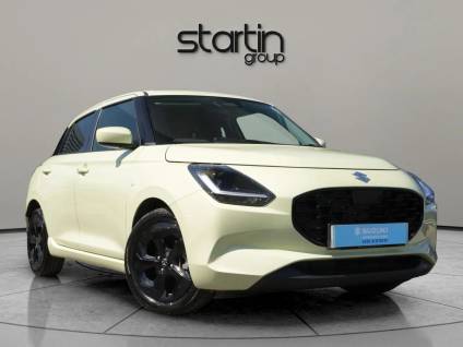 Suzuki Swift 1.2 MHEV Motion CVT Euro 6 (s/s) 5dr Hatchback Hybrid Yellow