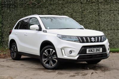 Suzuki Vitara 1.4 Boosterjet 48V Hybrid SZ5 ALLGRIP 5dr Hatchback Petrol WHITE at Suzuki UCL Milton Keynes