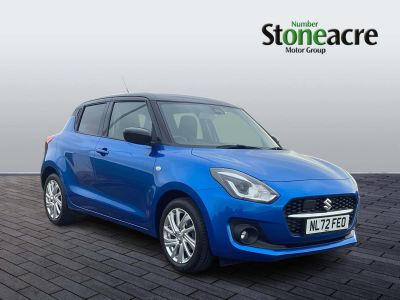 Suzuki Swift 1.2 Dualjet 83 12V Hybrid SZ-T 5dr Auto Hatchback Hybrid Blue at Suzuki UCL Milton Keynes