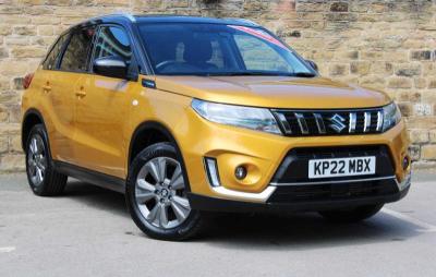 Suzuki Vitara 1.4 Boosterjet 48V Hybrid SZ-T 5dr SUV Hybrid Yellow at Suzuki UCL Milton Keynes