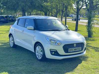 Suzuki Swift 1.0 Boosterjet SZ-T Hatchback 5dr Petrol Manual Euro 6 (111 ps) Hatchback Petrol White at Suzuki UCL Milton Keynes