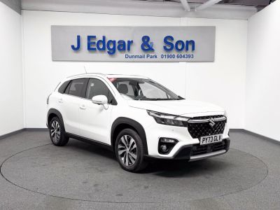 Suzuki S-Cross 1.4 Boosterjet 48V Hybrid Ultra ALLGRIP 5dr Hatchback Petrol White at Suzuki UCL Milton Keynes