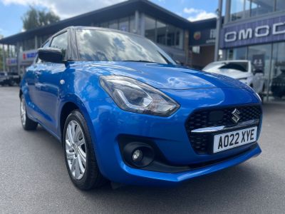 Suzuki Swift 1.2 Hatchback SZ-T Hatchback Petrol C7R Speedy Blue/Black roof at Suzuki UCL Milton Keynes
