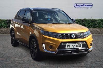 Suzuki Vitara 1.4 Boosterjet 48V Hybrid SZ5 5dr SUV Petrol Yellow at Suzuki UCL Milton Keynes