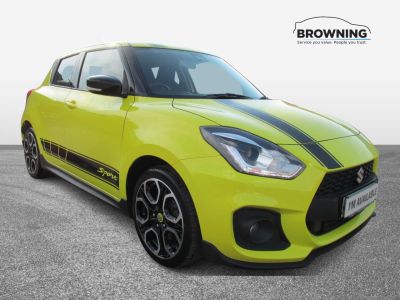 Suzuki Swift 1.4 Boosterjet 48V Hybrid Sport 5dr Hatchback Petrol Yellow at Suzuki UCL Milton Keynes