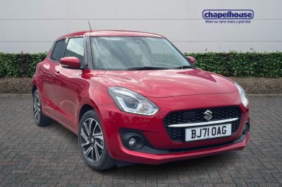 Suzuki Swift 1.2 Dualjet 83 12V Hybrid SZ5 5dr Auto Hatchback Petrol Red at Suzuki UCL Milton Keynes