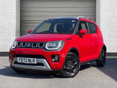 Suzuki Ignis 1.2 Dualjet 12V Hybrid SZ5 5dr Hatchback Hybrid Fervent Red/Black Roof at Suzuki UCL Milton Keynes