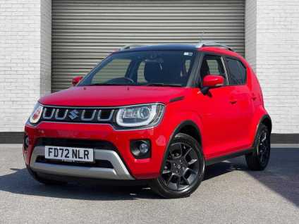 Suzuki Ignis 1.2 Dualjet 12V Hybrid SZ5 5dr Hatchback Hybrid Fervent Red/Black Roof