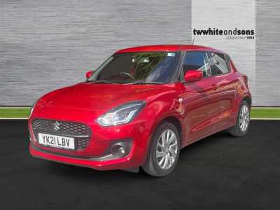 Suzuki Swift 1.2 Sz-T Dualjet Mhev Cvt Hatchback Petrol Bright Red at Suzuki UCL Milton Keynes